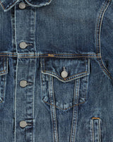 Vintage Polo Ralph Lauren Medium Wash Denim Trucker Jacket - M