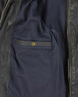 Vintage Y2K 00s Danier Heavyweight Patina Leather Cafe Racer Moto Jacket - XL