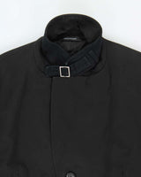 Vintage Y2K 00s Hugo Boss Quilt Lined Canvas Single Breasted Overcoat - XL