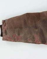 Vintage Carhartt C61 DKB Distressed Duck Canvas Sherpa Lined Ridge Jacket - L