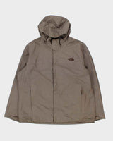 Vintage The North Face Marl Brown DryVent Hooded Waterproof Jacket - XXL