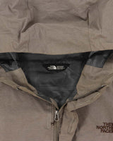 Vintage The North Face Marl Brown DryVent Hooded Waterproof Jacket - XXL
