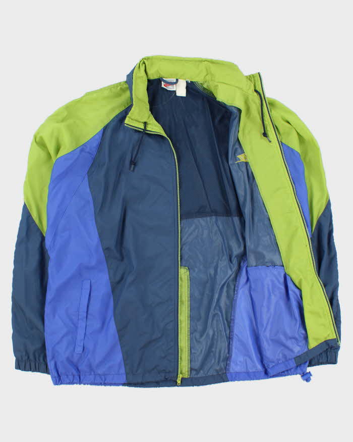 Vintage 1990s Nike Lightweight Soft Shell Hooded Windbreaker Jacket - XL
