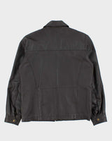 Vintage Y2K 00s Penman's Brown Leather Cafe Racer Moto Jacket - S
