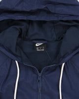 Nike NSW Taped Big Swoosh 1/4 Zip Shell Pullover Windbreaker - M