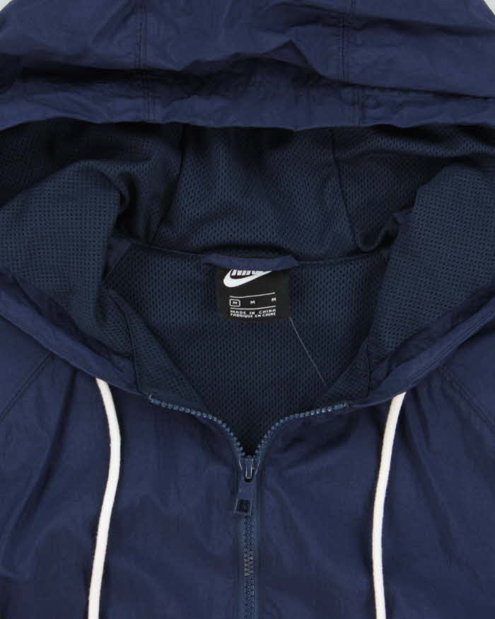 Nike NSW Taped Big Swoosh 1/4 Zip Shell Pullover Windbreaker - M