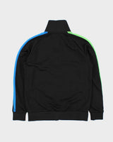 Vintage Puma Classic Funnel Neck Stripe Sleeve Track Jacket - S