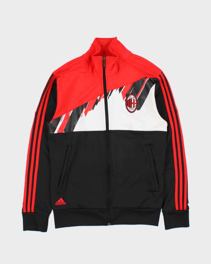 Vintage 2008-09 Adidas AC Milan FC Football Track Jacket - M