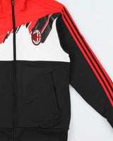 Vintage 2008-09 Adidas AC Milan FC Football Track Jacket - M