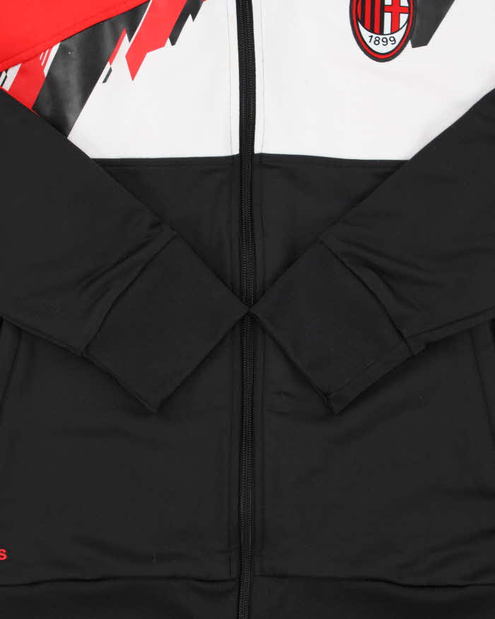 Vintage 2008-09 Adidas AC Milan FC Football Track Jacket - M