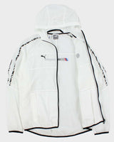 Vintage Puma BMW Motorsport Lightweight Hooded Windbreaker Jacket - L