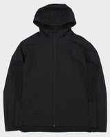 Lululemon Black Soft Shell Hooded Running Jacket - XL