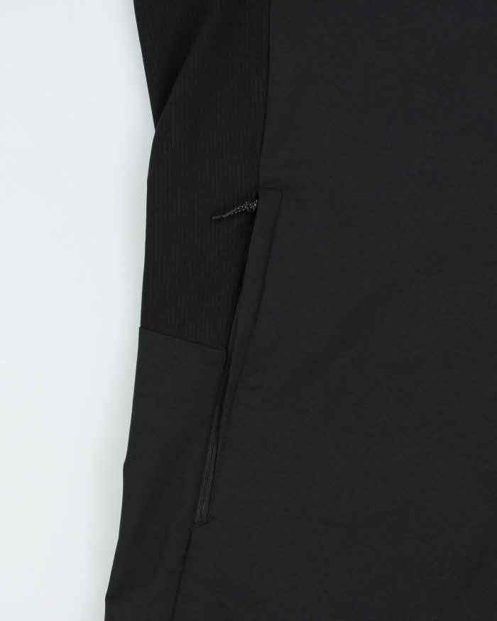 Lululemon Black Soft Shell Hooded Running Jacket - XL