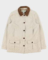 Vintage 00s L.L Bean Canvas Corduroy Chore Field Barn Jacket - L