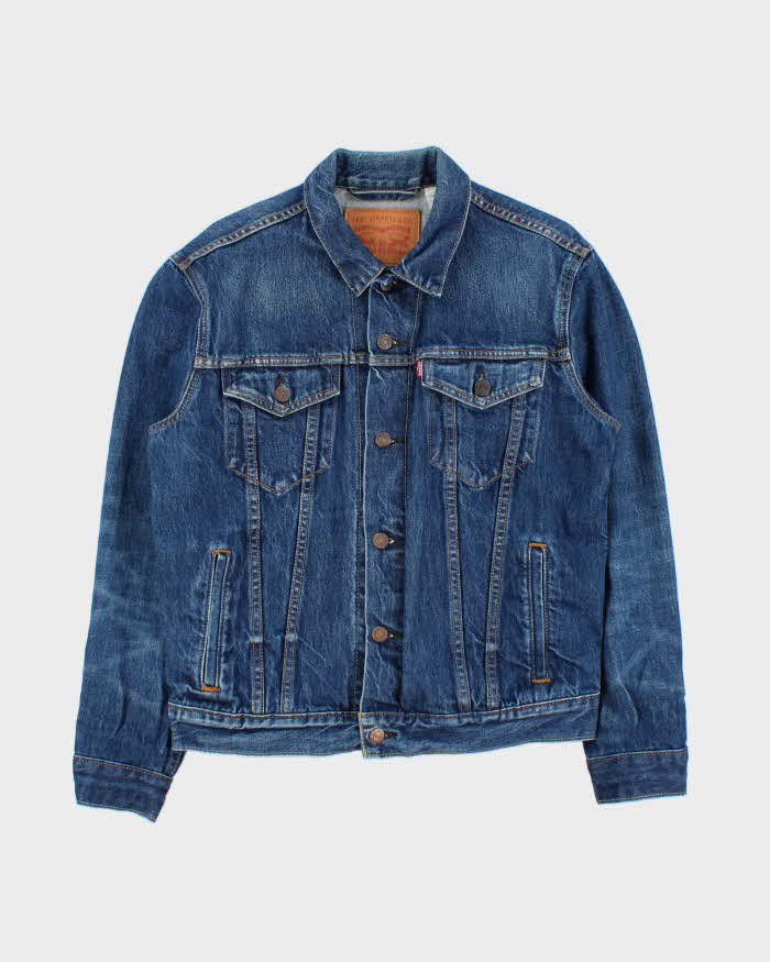 Levi's Medium Wash Selvedge Denim Type III Trucker Jacket - M