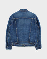 Levi's Medium Wash Selvedge Denim Type III Trucker Jacket - M