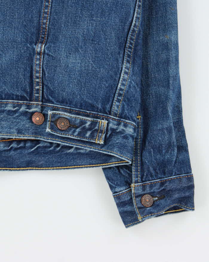 Levi's Medium Wash Selvedge Denim Type III Trucker Jacket - M