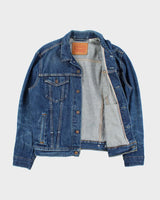Levi's Medium Wash Selvedge Denim Type III Trucker Jacket - M