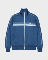 Vintage Y2K 00's Puma Striped Funnel Neck Track Jacket - S