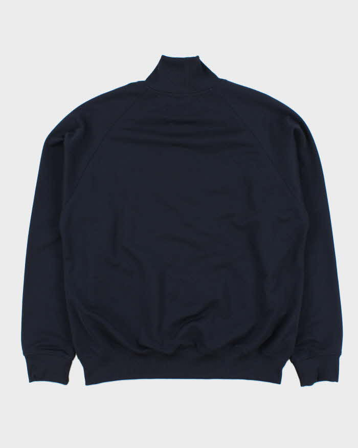 Vintage Y2K 00's Fred Perry Classic Striped Funnel Neck Track Jacket - L