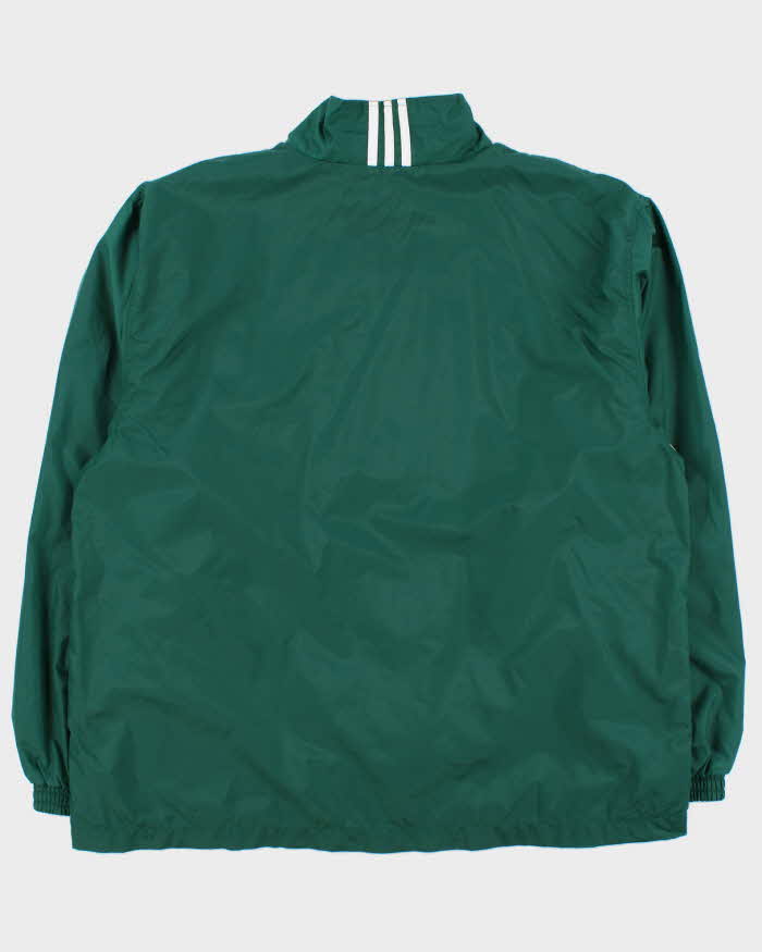 Vintage Y2K 00s Adidas Lightweight 3-Stripe Waterproof Shell Jacket - XL