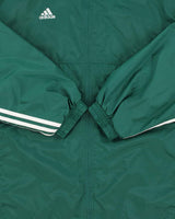 Vintage Y2K 00s Adidas Lightweight 3-Stripe Waterproof Shell Jacket - XL