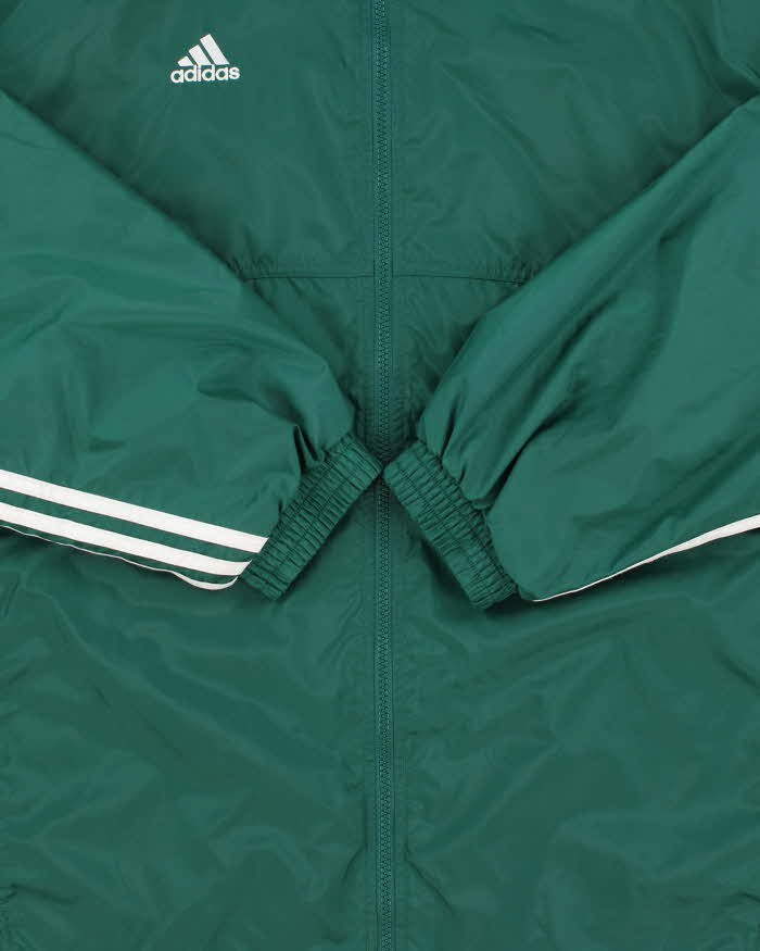 Vintage Y2K 00s Adidas Lightweight 3-Stripe Waterproof Shell Jacket - XL