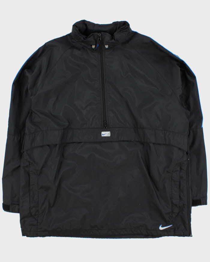 Vintage Y2K 00s Nike Shell Half-Zip Hooded Pullover Windbreaker Jacket - XL
