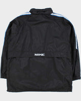 Vintage Y2K 00s Nike Shell Half-Zip Hooded Pullover Windbreaker Jacket - XL