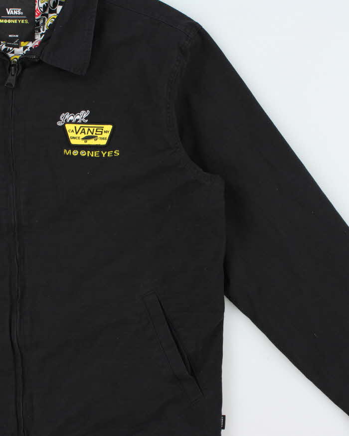 2022 Vans x Mooneyes Embroidered Canvas Harrington Jacket - M