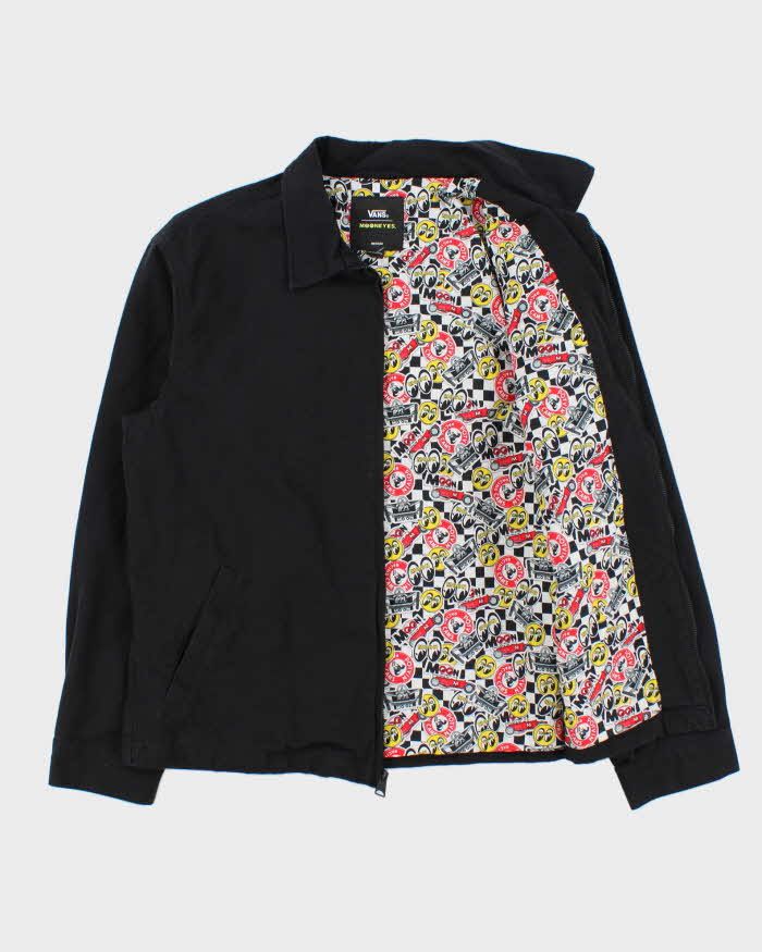 2022 Vans x Mooneyes Embroidered Canvas Harrington Jacket - M