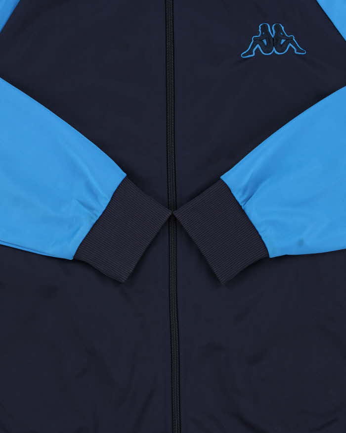 Vintage Y2K 00s Kappa Classic Two Tone Funnel Neck Track Jacket - M