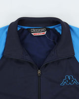 Vintage Y2K 00s Kappa Classic Two Tone Funnel Neck Track Jacket - M
