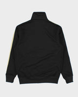 Vintage Adidas Originals Black &amp; Gold Embroidered Firebird Track Jacket - S