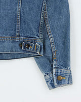Vintage 1970s Lee Riders Made In Canada Medium Wash Denim Trucker Jacket - S
