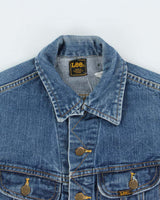 Vintage 1970s Lee Riders Made In Canada Medium Wash Denim Trucker Jacket - S