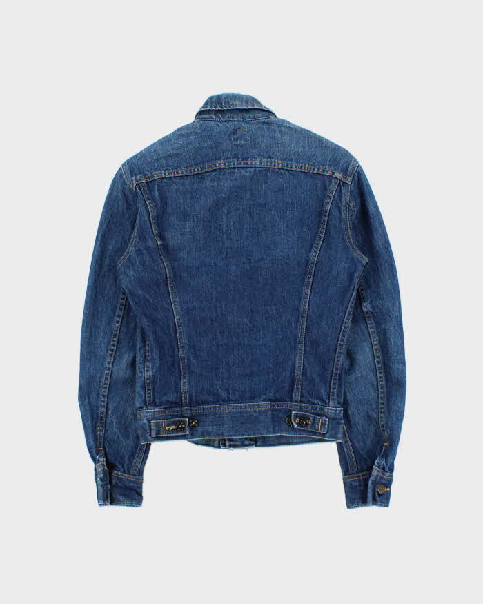 Vintage 1970s Lee Riders Made In Canada Medium Wash Denim Trucker Jacket - S