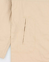 Vintage Y2K 00s Balenciaga Twill Striped Canvas Harrington Jacket - M