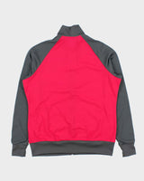 Vintage Y2K 00s Nike Ath Dept. Hot Pink Classic Funnel Neck Track Jacket - XL