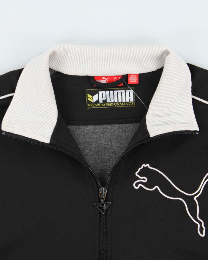 Vintage Y2K 00s Puma Premium Performance Embroidered Classic Track Jacket - M