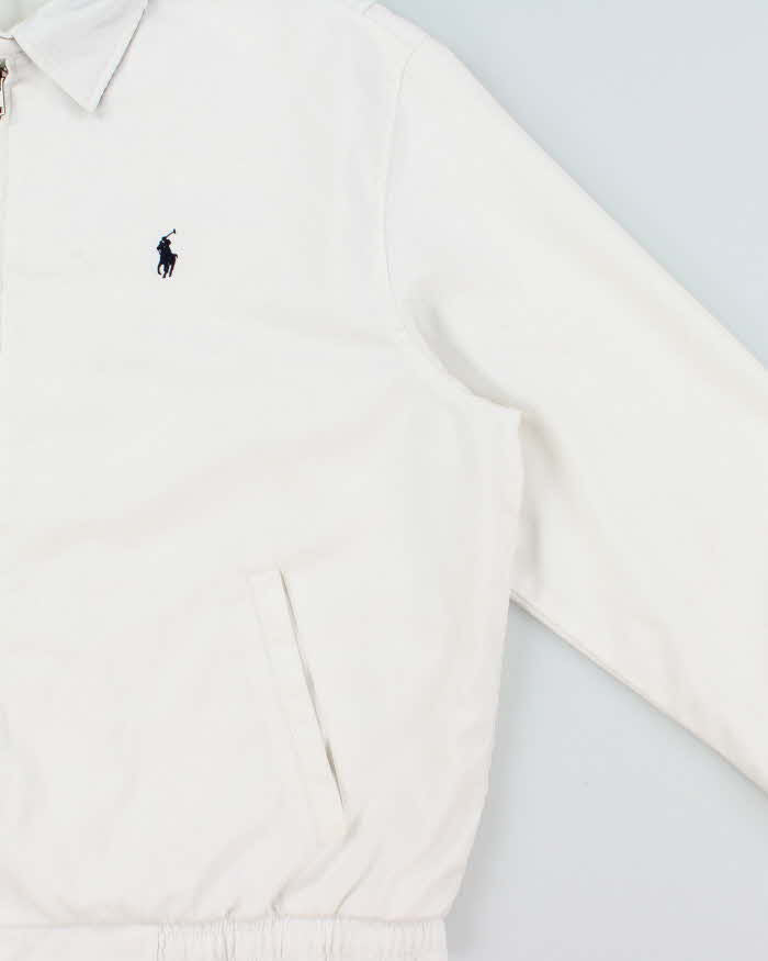 Vintage Y2K 00s Polo Ralph Lauren Soft Shell Bi-Swing Harrington Jacket - L