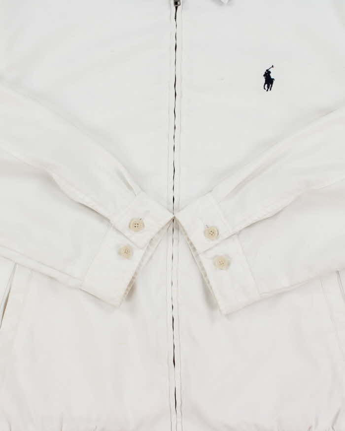 Vintage Y2K 00s Polo Ralph Lauren Soft Shell Bi-Swing Harrington Jacket - L