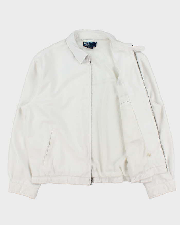 Vintage Y2K 00s Polo Ralph Lauren Soft Shell Bi-Swing Harrington Jacket - L