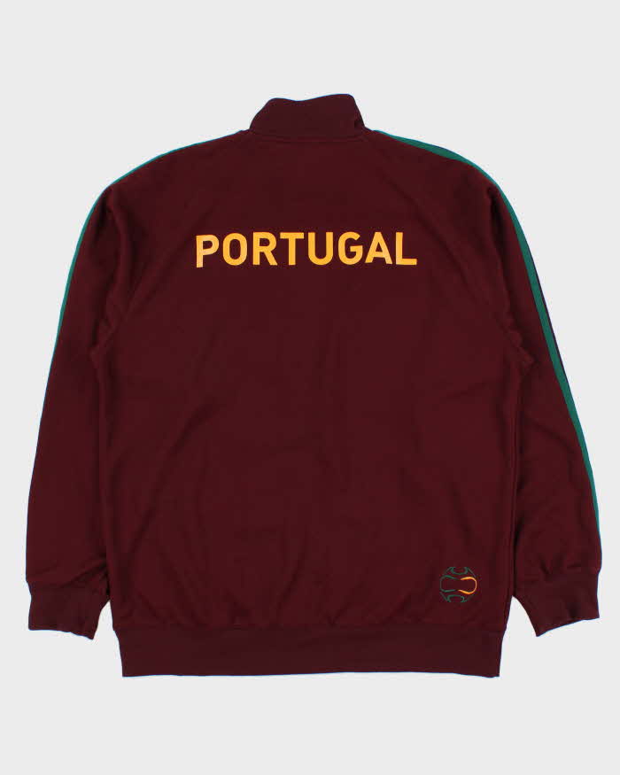 Vintage Y2K Adidas F50 2008 UEFA Euros Portugal National Team Football Track Jacket - M