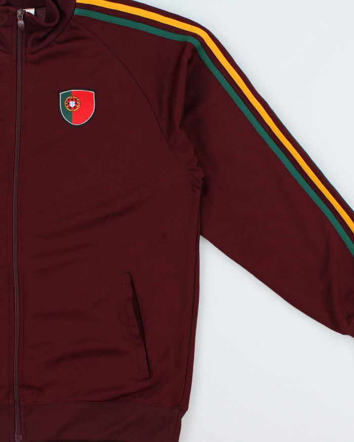 Vintage Y2K Adidas F50 2008 UEFA Euros Portugal National Team Football Track Jacket - M