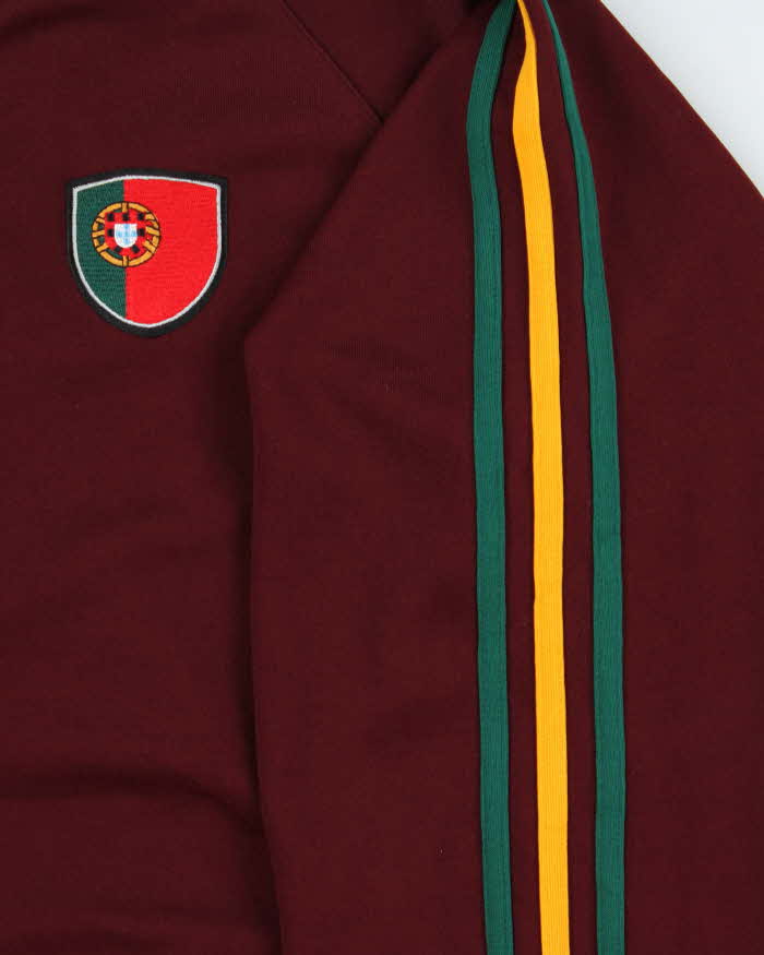 Vintage Y2K Adidas F50 2008 UEFA Euros Portugal National Team Football Track Jacket - M