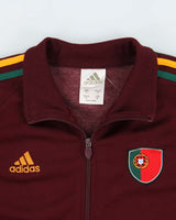Vintage Y2K Adidas F50 2008 UEFA Euros Portugal National Team Football Track Jacket - M