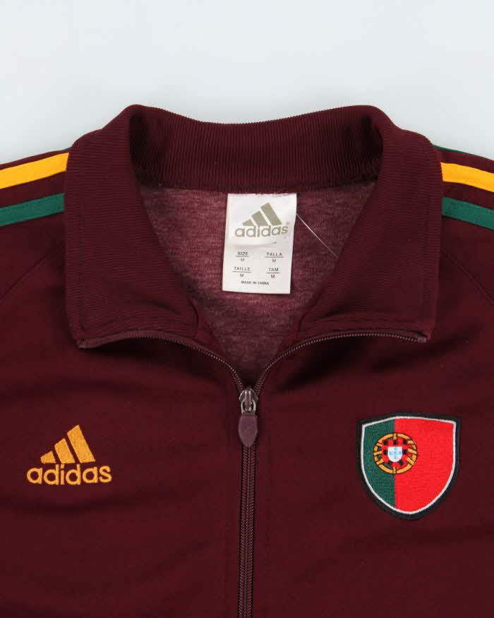 Vintage Y2K Adidas F50 2008 UEFA Euros Portugal National Team Football Track Jacket - M