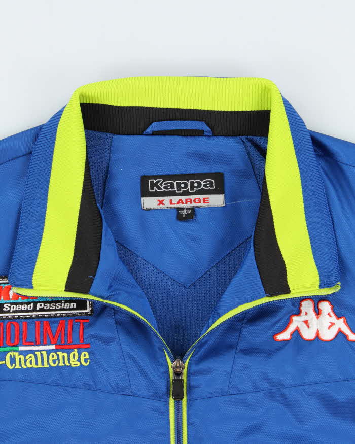 Vintage 1990s Kappa No Limit K-Challenge Track Racing Bomber Jacket - XL