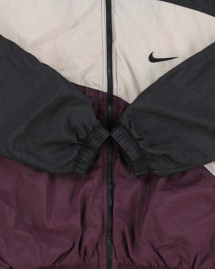 Vintage 1990s Nike Big Swoosh Classic Shell Windbreaker Jacket - L